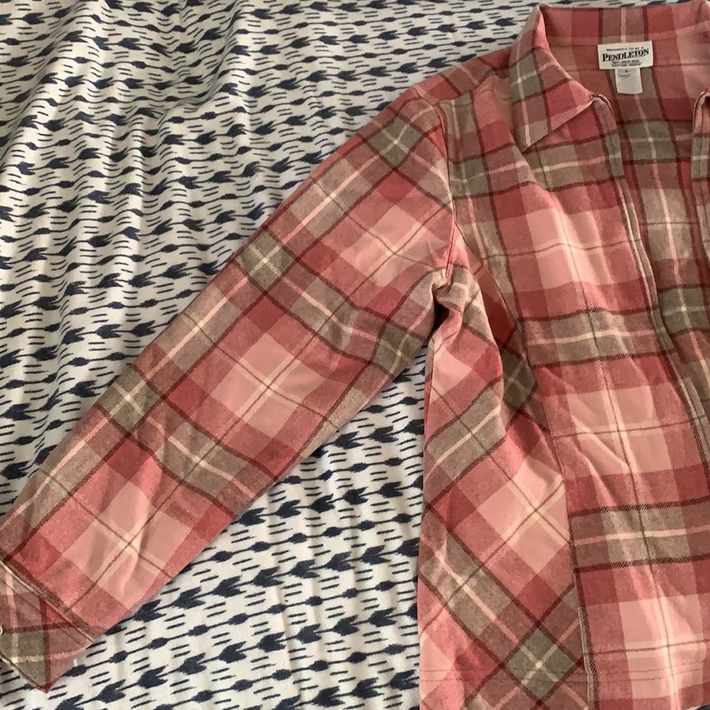 Pendleton Wool Zip Top - image 3